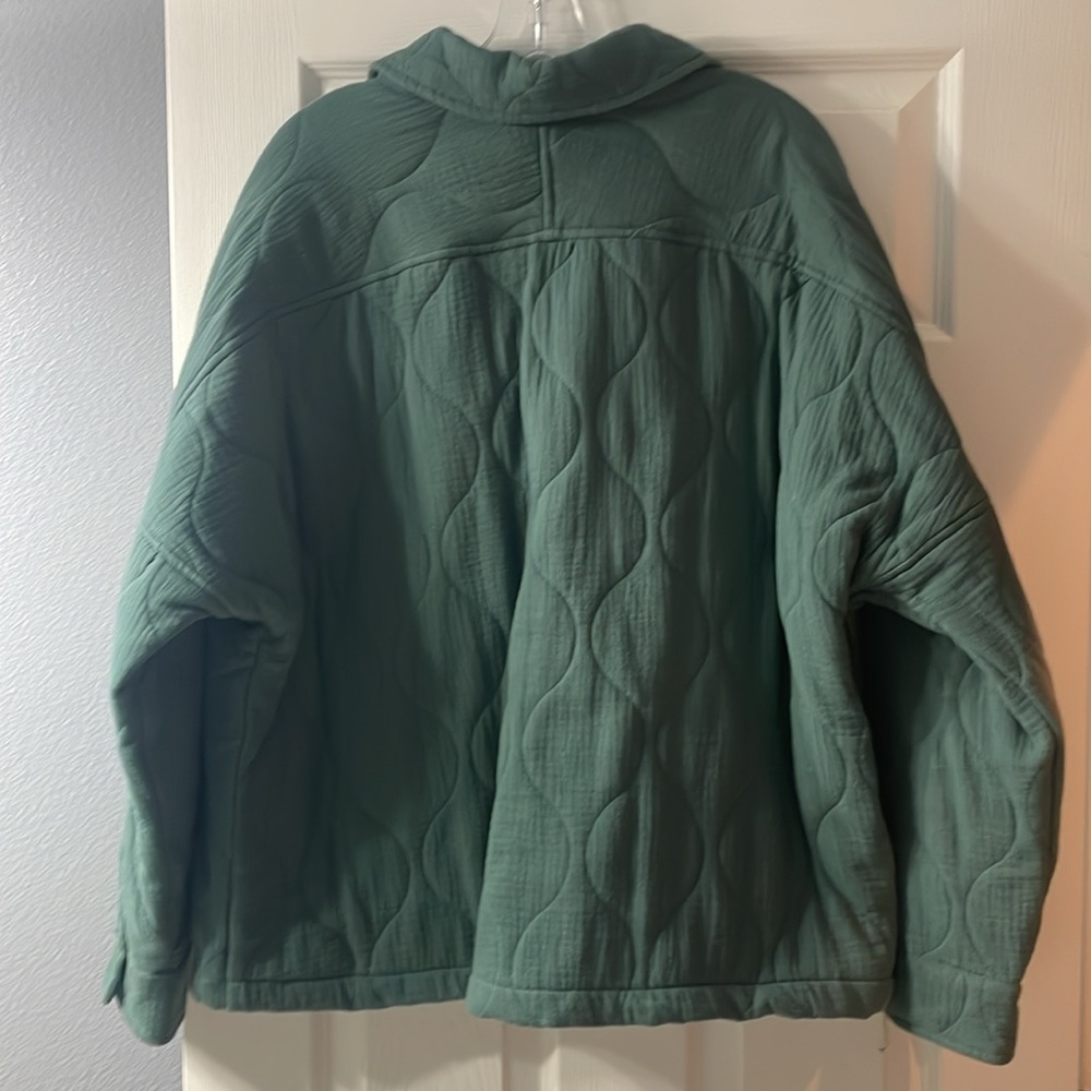 Nwot Bucket List Lined Jacket With Button Snaps. … - image 3